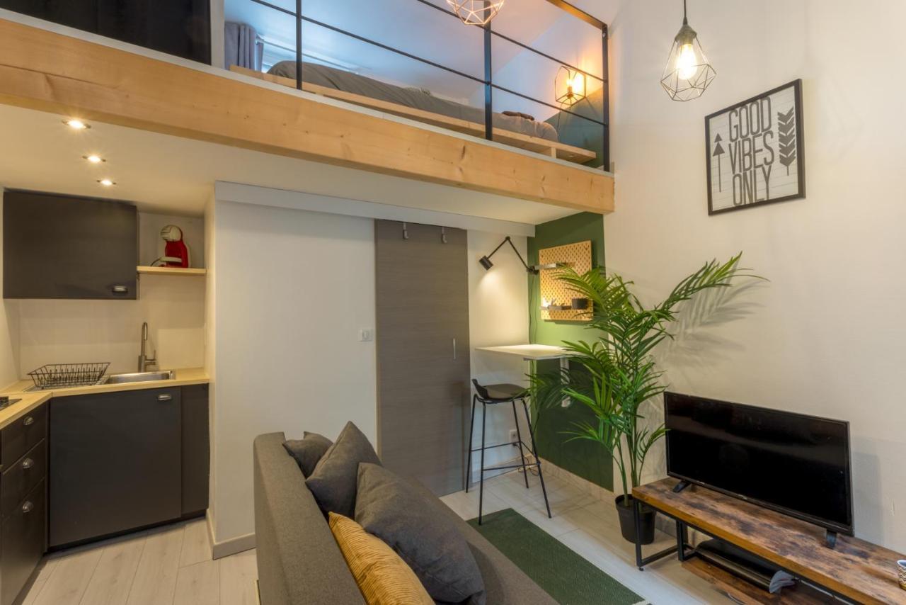 L'Urbain Vitry - Studio Avec Mezzanine En Hyper Centre Toulouse Quarto foto